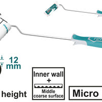 Валик малярный 100мм Микро фибер , THT8541D