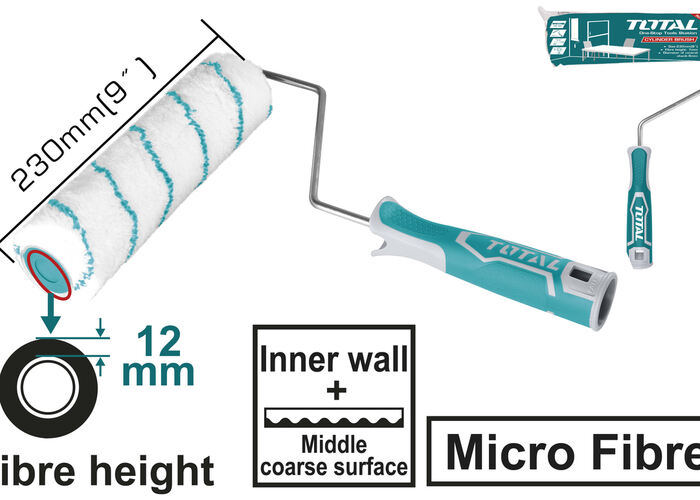 Валик малярный 230мм Микро фибер , THT8592D