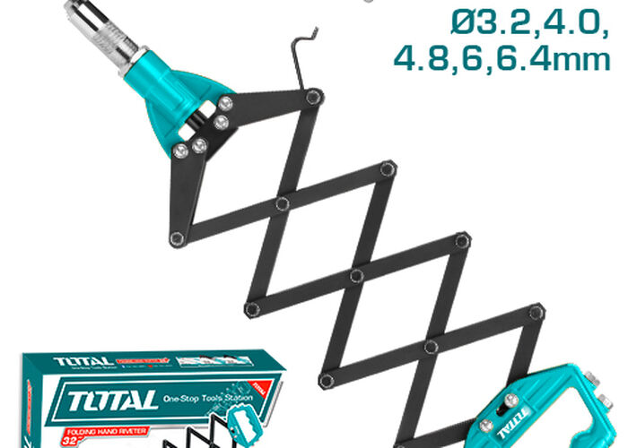Зaклeпoчник рычажно-складной 815мм 3.2мм, 4мм, 4.8мм, 6мм, 6.4мм THT32321