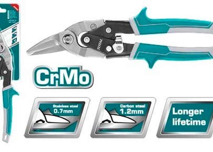 Ножницы по металлу 250мм правая CrMo , THTJ533106