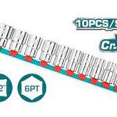 Набор торцевых головок 1/2" 10шт THT121101 (10)